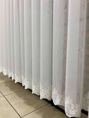 Pura Bambu Etek Tül Perde