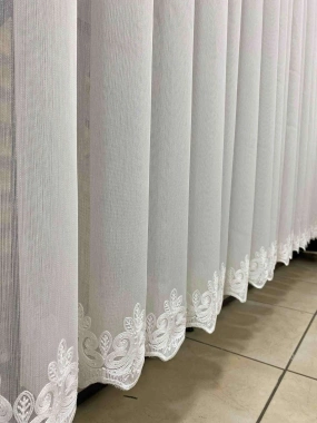 Pura Bambu Etek Tül Perde