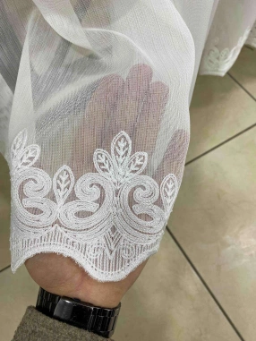 Pura Bambu Etek Tül Perde