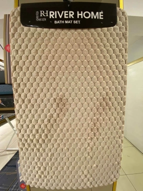 River Home Düz İkili Banyo Paspası