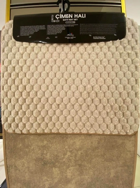 River Home Düz İkili Banyo Paspası