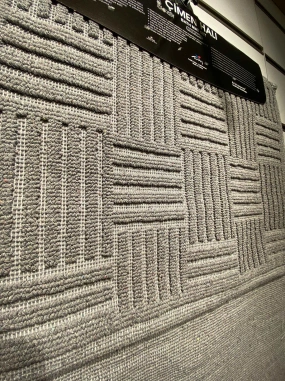 River Home İkili Banyo Kilim Paspas Gri