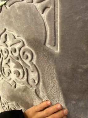 River Home İkili Banyo Paspası Açık Gri