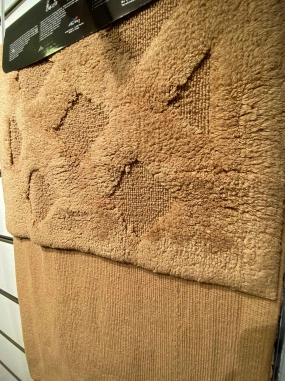 River Home İkili Banyo Paspası Açık kahve