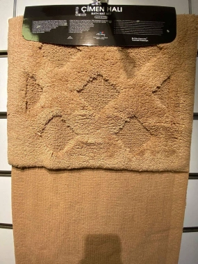 River Home İkili Banyo Paspası Açık kahve