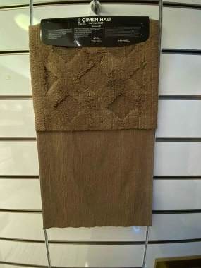 River Home İkili Banyo Paspası Kahve