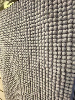 River Home İkili Dekoratif Banyo Paspası Açık Mavi