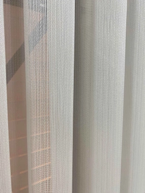 İnce Çizgili Zarif Tül Perde