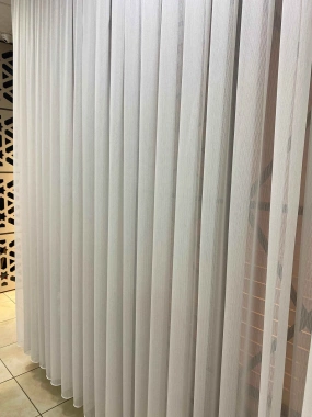İnce Çizgili Zarif Tül Perde