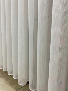 İnce Çizgili Zarif Tül Perde