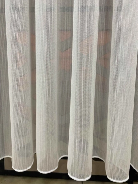İnce Çizgili Zarif Tül Perde