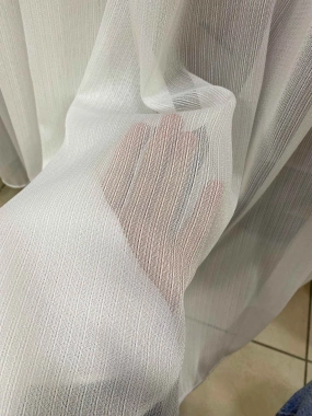 İnce Çizgili Zarif Tül Perde