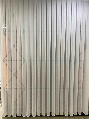 İnce Çizgili Zarif Tül Perde