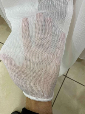 Yumuşak Ağır Gramajlı Çil Beyaz bambu Ferah-1